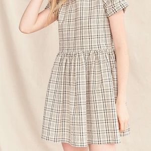 Plaid Babydoll Dress - Urban Outfitters